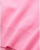 Pull cagoule rose