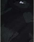Pull en Laine mélangée avec motifs noir