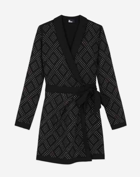 Robe courte portefeuille noire