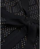 Robe courte portefeuille noire