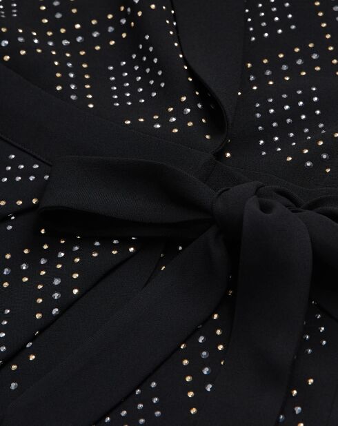 Robe courte portefeuille noire