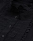 Robe courte décolletée noire