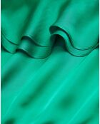 Robe courte asymétrique verte