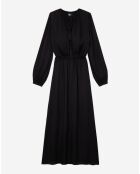 Robe longue noire