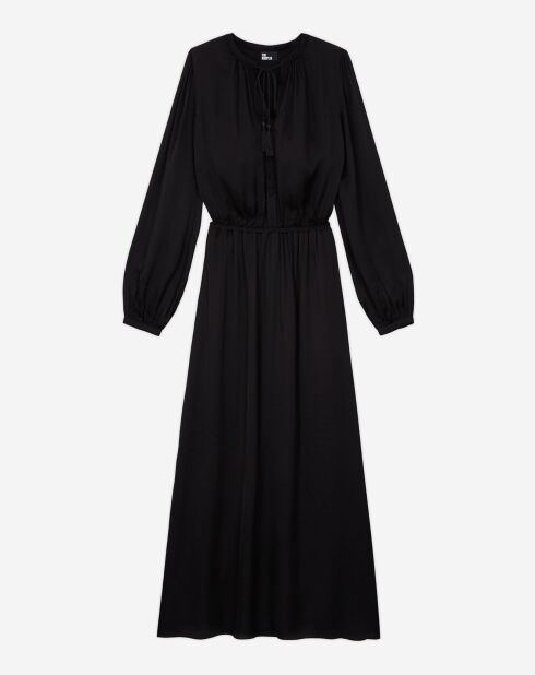 Robe longue noire