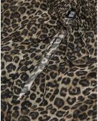 Robe longue léopard