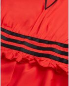 Robe courte rouge