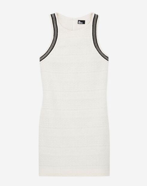 Robe courte écrue