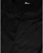 Robe courte avec plissage noire