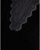 Robe courte en Velours noire