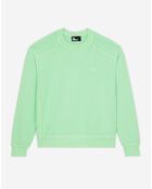Sweat avec logo vert