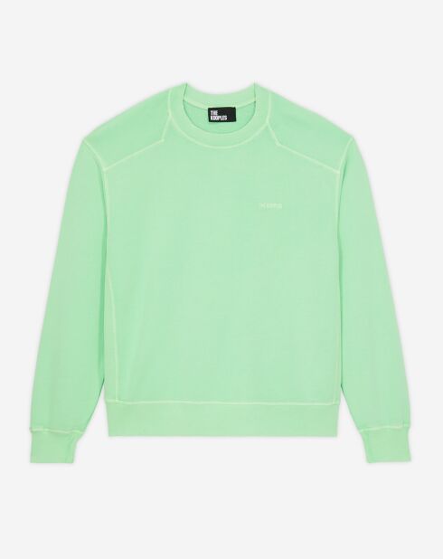 Sweat avec logo vert