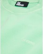 Sweat avec logo vert