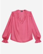 Top rosace avec fronts rose