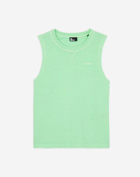 T-Shirt avec logo vert