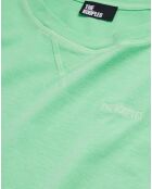 T-Shirt avec logo vert