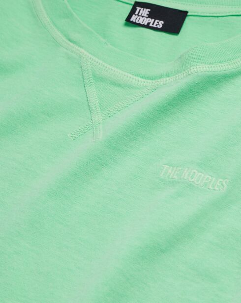 T-Shirt avec logo vert