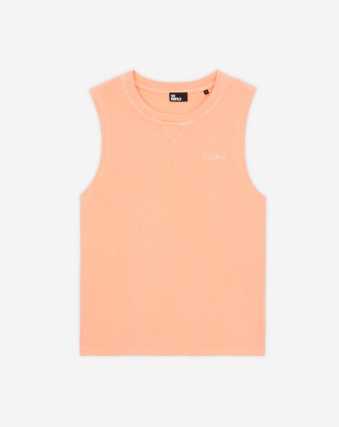 T-Shirt avec logo orange