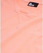 T-Shirt avec logo orange
