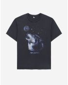 T-Shirt avec sérigraphie Wolf noir