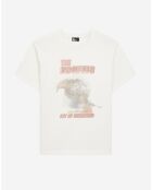 T-Shirt avec sérigraphie Aigle écru