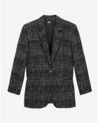 Blazer en Tweed noir