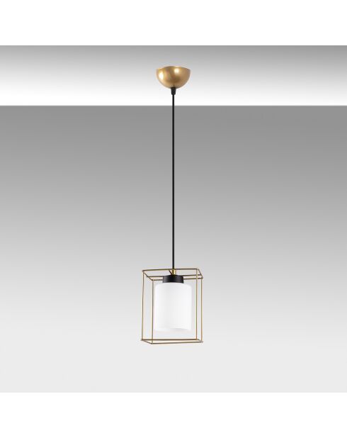 Suspension Swank dorée - 15x90 cm