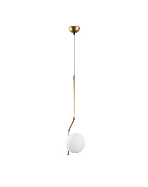 Suspension Tulip dorée - 15x30 cm