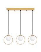 Lustre Dolunay doré - 96x15x126 cm