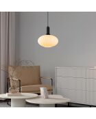 Suspension Asker noire - 30x30x118 cm
