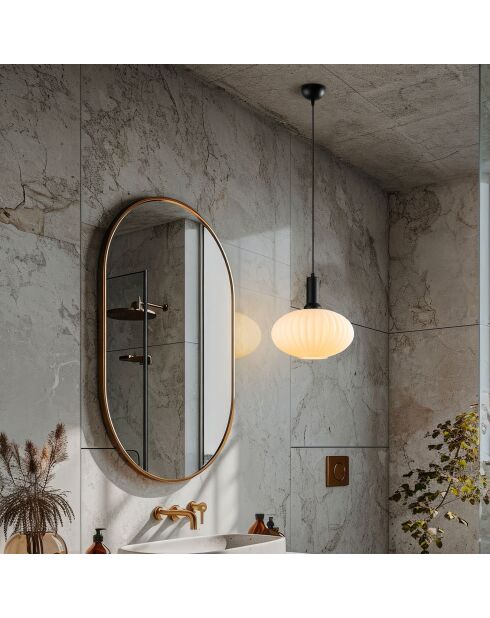 Suspension Asker noire - 30x30x118 cm