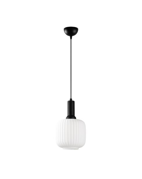 Suspension Asker noire - 20x20x118 cm