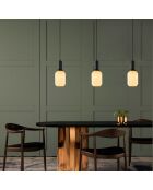 Suspension Asker noire - 13x13x118 cm