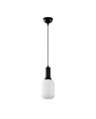 Suspension Asker noire - 13x13x118 cm
