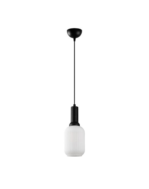 Suspension Asker noire - 13x13x118 cm