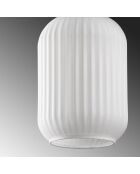 Suspension Asker noire - 13x13x118 cm