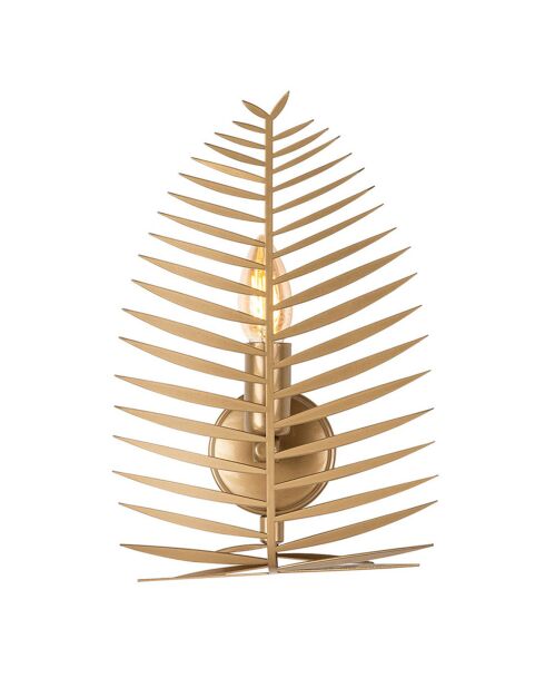 Lámpara de pared Leaf gold - 20x30x8 cm