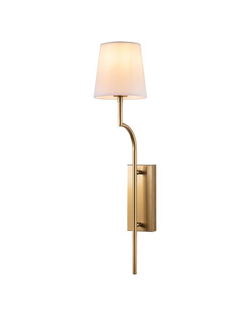 Lampada da parete Lumora oro/bianco - 16x22x72 cm