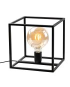 Lampe à poser Kafes noire - 25x25x25 cm