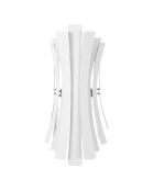 Applique murale Linea blanche - 17x16x48 cm