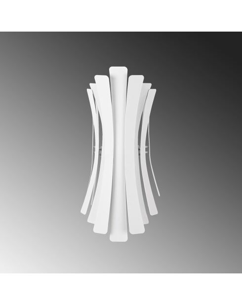 Applique murale Linea blanche - 17x16x48 cm