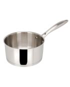 Casserole Inox brillant Charleston grise - D.20 cm