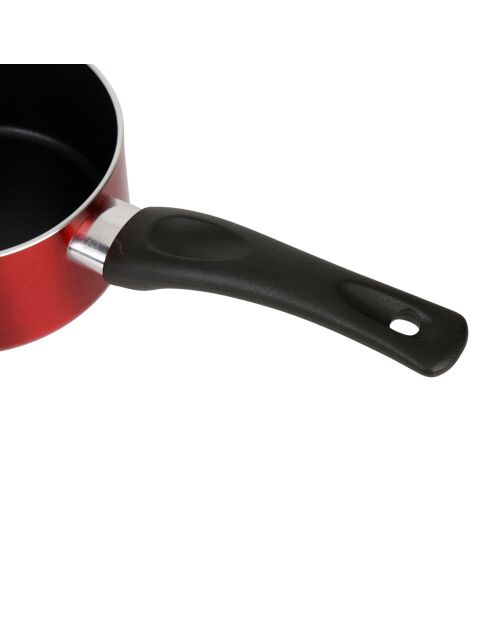 Cazuela de aluminio prensado de cereza roja - D.14 cm