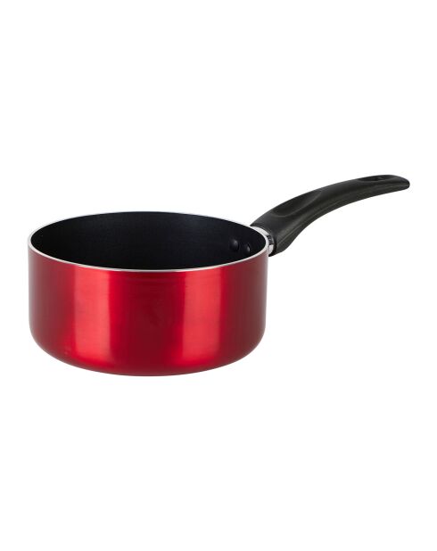 Cazuela de aluminio prensado de cereza roja - D.18 cm