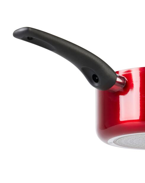 Cazuela de aluminio prensado de cereza roja - D.18 cm