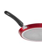 Crépière Aluminium pressé Cherry rouge - D.28 cm