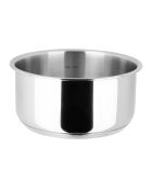 3 Casseroles Inox grises