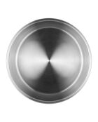 3 Casseroles Inox grises