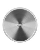3 Casseroles Inox grises
