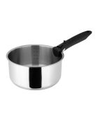 3 Casseroles Inox grises